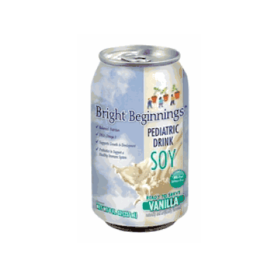 Pediatric Soy Drink, 8 oz Bottle, Vanilla Flavored