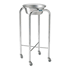 Pedigo #P-78 Solution Stand, <b>13-3/4 X 14" X 33-3/4" 1 Basin, 7 Quart</b>, 33-3/4" Standard Fixed Height, 4 Casters, X-Shaped Base, sold as Each<br> <br><br><font color="red"><b>BACK TO THE PRODUCT TABLE, <a href="https://www.aaawholesalecompany.com/instruments-instrument-trays-pedigo-instrument-tray.html">CLICK HERE</a></b></font>