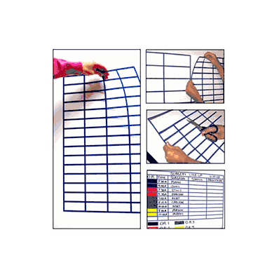 Peel & Stick Grids (15.33 x 23.00) 6 per pa