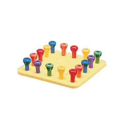 Pegboard, Easy Grip, Tactile
