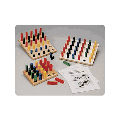 Pegboard, F / Visual Perc Assess Program