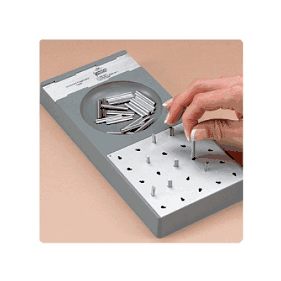 Pegboard, Grooved