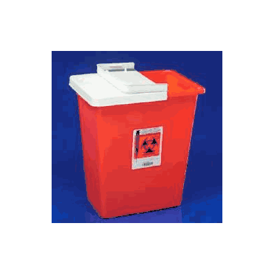 Perfusion Waste Container 30 Gallon Red Base