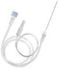 Stimuplex Peripheral Nerve Block Needle, <b>22 ga, 2"</b> Insulated Single Shot, 30 Degree Bevel with Attached Extension Tubing, Attached Stimuplex-Dig or HSN11 Stimulator Lead Wire, sold as 25/Case by B Braun 4894502 <br><br><font color="red"><b>BACK TO THE PRODUCT TABLE, <a href="https://www.aaawholesalecompany.com/needles-and-syringes-nerve-block-devices-stimuplex-peripheral-nerve-block-needle-by-b-braun.html">CLICK HERE</a></b></font>
