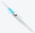 Peripheral IV Catheter, Winged Hub, 22 ga x 1" (0.9 mm x 25 mm) Blue, 35 mL/min Flow rate, Notched Retracting Needle, 0.800 mm ID Tubing, Disposable, sold as 50/Box by Insyte Autoguard brand, Becton Dickinson 381523<br><br><font color="red"><b>BACK TO THE PRODUCT TABLE, <a href="https://www.aaawholesalecompany.com/i-v--therapy-i-v--catheters-bd-insyte-autoguard-shielded-iv-catheters.html">CLICK HERE</a></b></font>