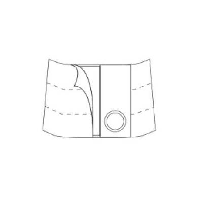 Peristomal Hernia Belt Large, Adult 9 Inch -