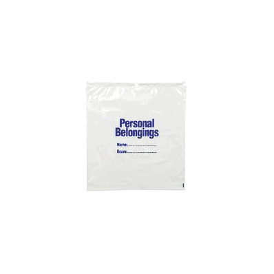 Personal Belongings Bag 26 X 28 X 4 Inch Poly