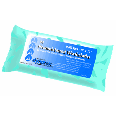 Personal Cleansing Adult Washcloth, 9" x 13",
