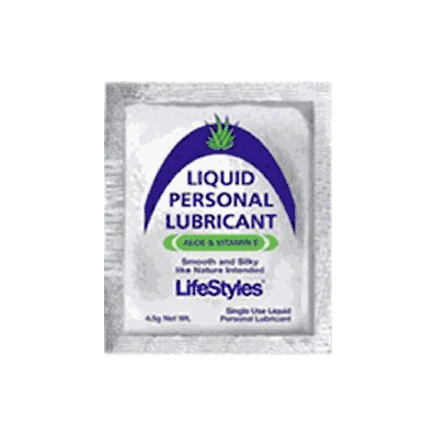 Personal Lubricant, 4.5 Gram Individual Packet 