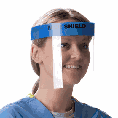 Personal Protection, Face Shield, Full, 13" w