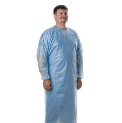 Personal Protection, Impervious Barrier Gown,