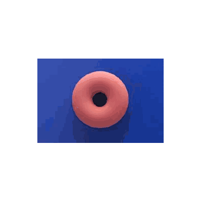 Pessary Ring Size 5 Red Rubber - Pessary, Air