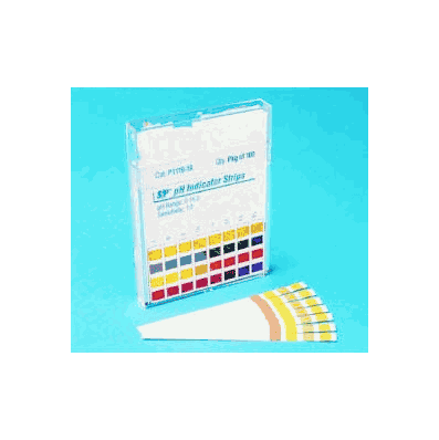 pH Indicator Strips, 0 - 14 Test