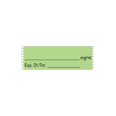 Pharmacy Label Anesthesia Label Blank Mg/ml G