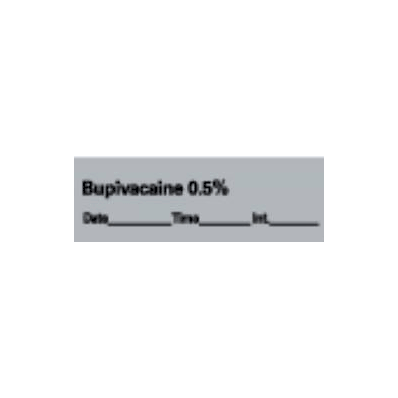 Pharmacy Label Anesthesia Label Bupivcaine 0.