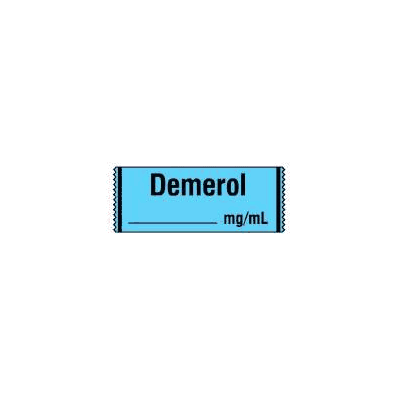Pharmacy Label Anesthesia Label Demerol / ___