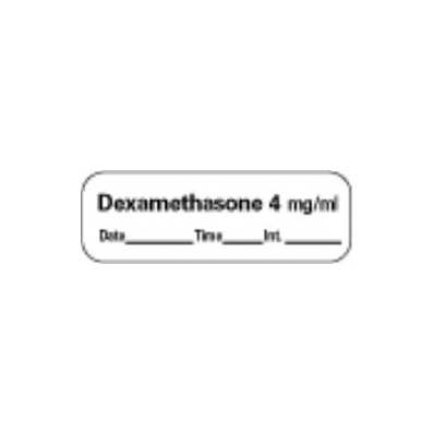 Pharmacy Label Anesthesia Label Dexamethasone