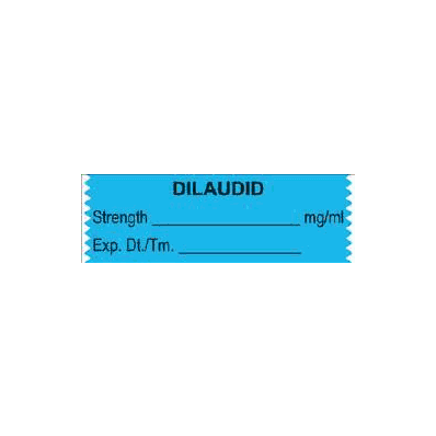 Pharmacy Label Anesthesia Label Dilaudid Mg/m