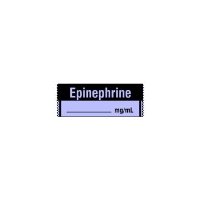 Pharmacy Label Anesthesia Label Epinephrine /