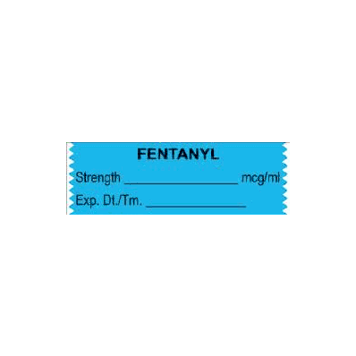 Pharmacy Label Anesthesia Label Fentanyl Mcg/