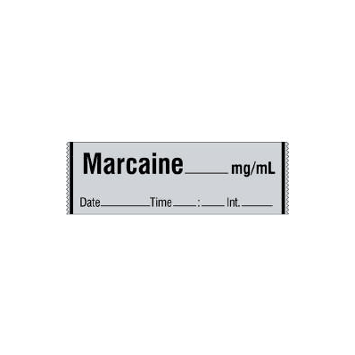 Pharmacy Label Anesthesia Label Marcaine ____