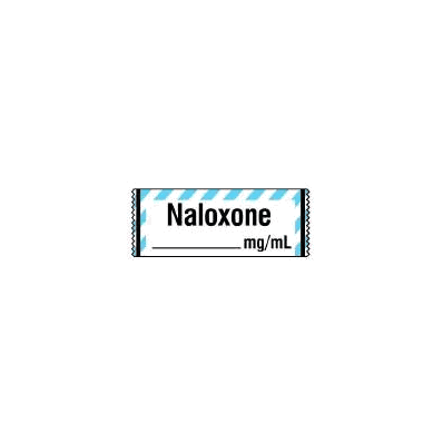 Pharmacy Label Anesthesia Label Naloxone / __