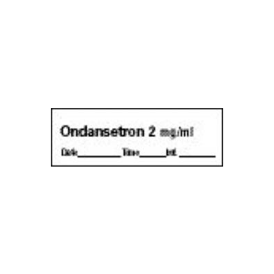 Pharmacy Label Anesthesia Label Ondansetron 2