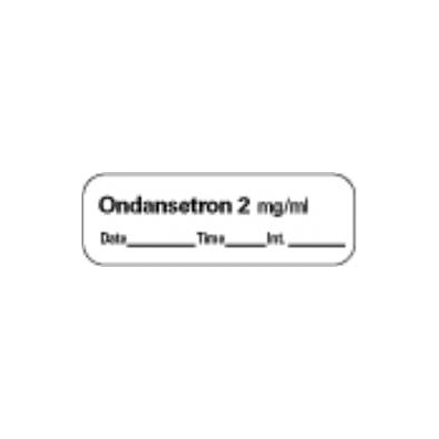 Pharmacy Label Anesthesia Label Ondansetron 2