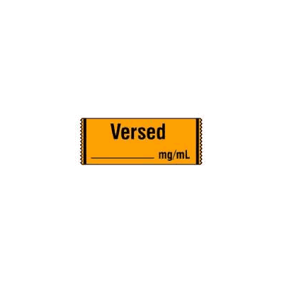Pharmacy Label Anesthesia Label Versed / ____