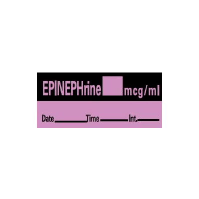 Pharmacy Label Barkley Anesthesia Label Epin