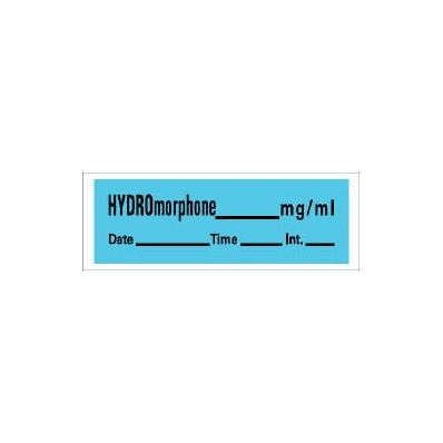 Pharmacy Label Barkley Anesthesia Label Hydr