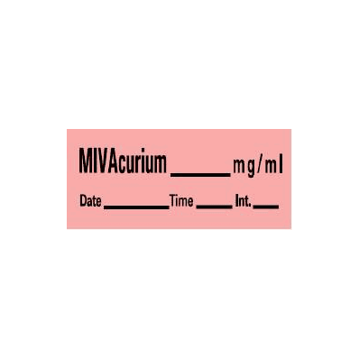 Pharmacy Label Barkley Anesthesia Label Miva