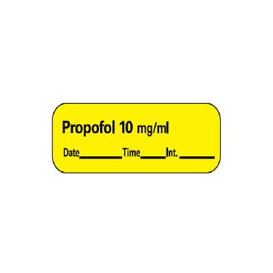 Pharmacy Label Barkley Anesthesia Label Prop