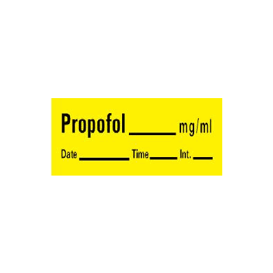 Pharmacy Label Barkley Anesthesia Label Prop