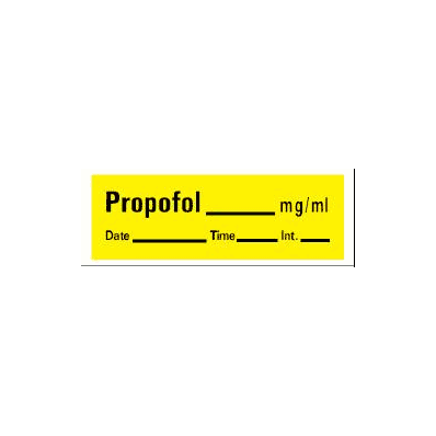 Pharmacy Label Barkley Anesthesia Label Prop
