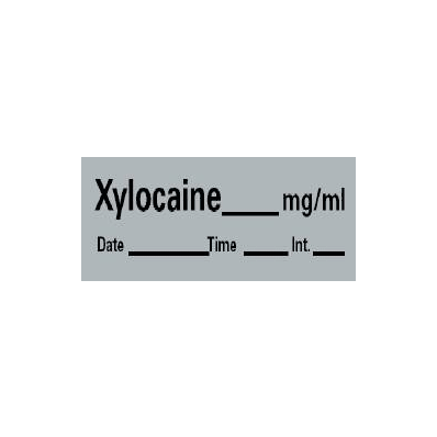 Pharmacy Label Barkley Anesthesia Label Xylo