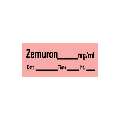 Pharmacy Label Barkley Anesthesia Label Zemu