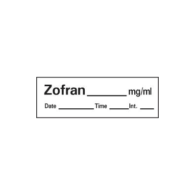 Pharmacy Label Barkley Anesthesia Label Zofr