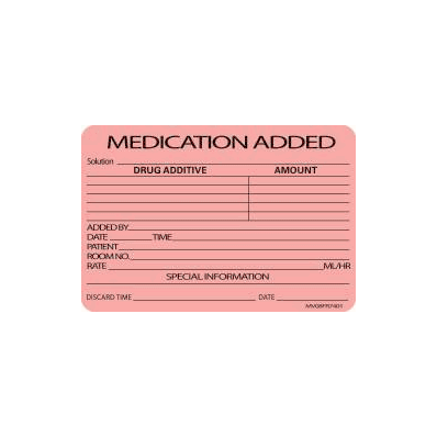 Pharmacy Label Medvision Patient Information