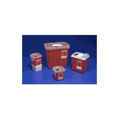 Phlebotomy Sharps Container Autodrop 1-piece