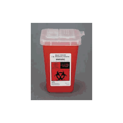 Phlebotomy Sharps Container Bemis Sentinel 1