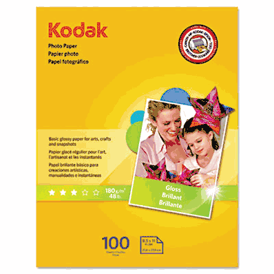 Photo Paper, 8-1/2 x 11 Inkjet Printers, 6.