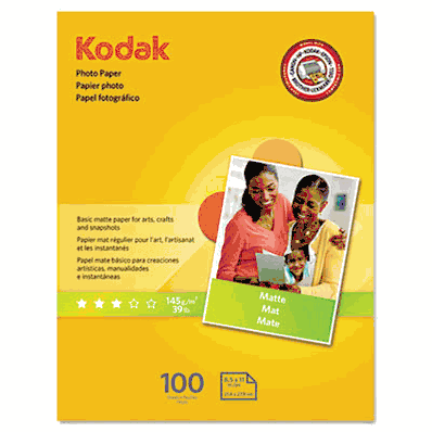 Photo Paper, 8-1/2 x 11 Inkjet Printers, 7