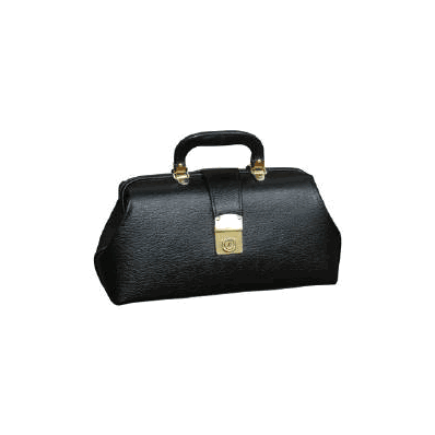 Physician Bag 12 X 7 X 5 Inch Black 1 Pocket
