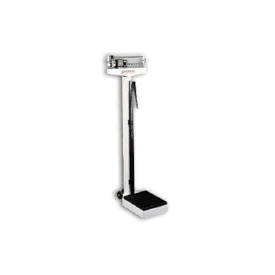Physician Scale 400 Lbs. X 4 Oz. White - Scal