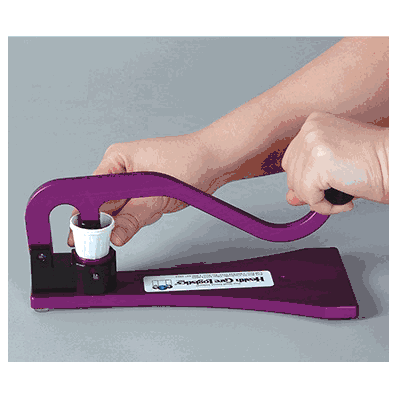 Pill Crusher, Spring and Twist Mechanism