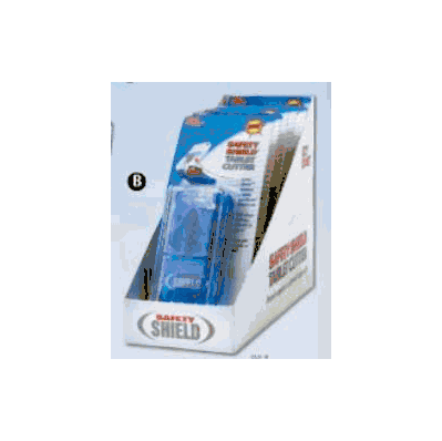 Pill Cutter Safety-shield Stainless Steel Bl