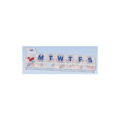 Pill Organizer 2 X-large 7 Day - Reminder, Pi