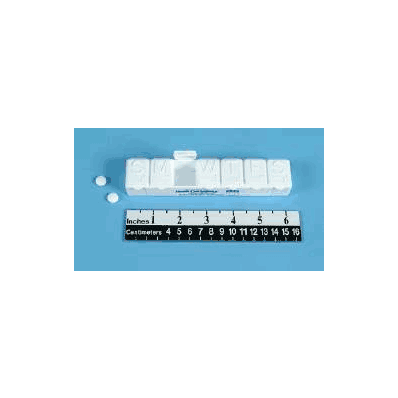 Pill Organizer 7 Day - Strip, Medical 7day Lg
