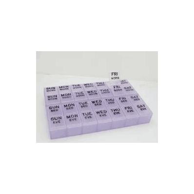 Pill Organizer Apex Mediplanner Ii 7 Day -